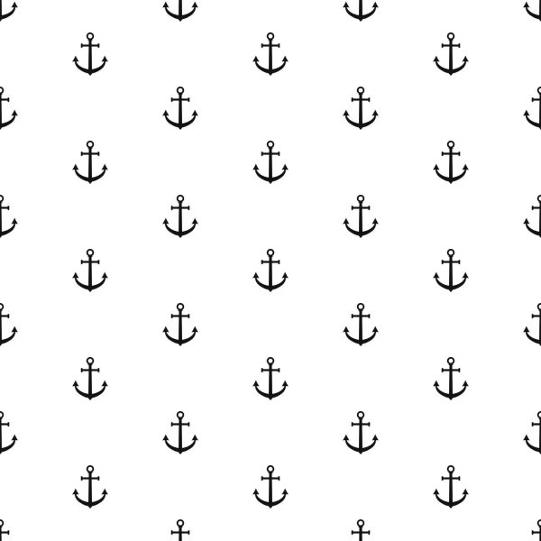 Anchor Seamless Pattern SVG, PNG, JPG, PDF Files