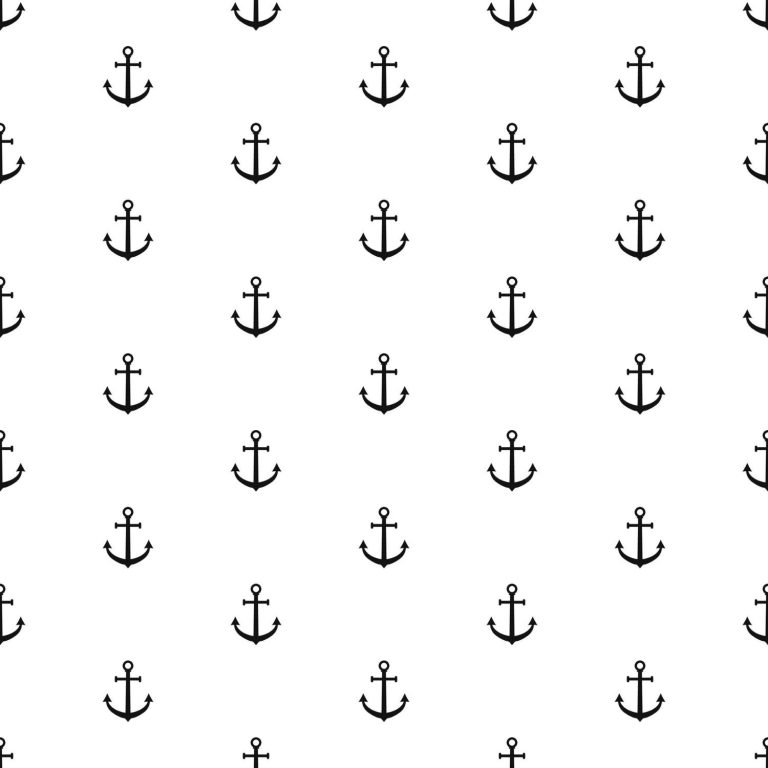 Anchor Seamless Pattern SVG, PNG, JPG, PDF Files