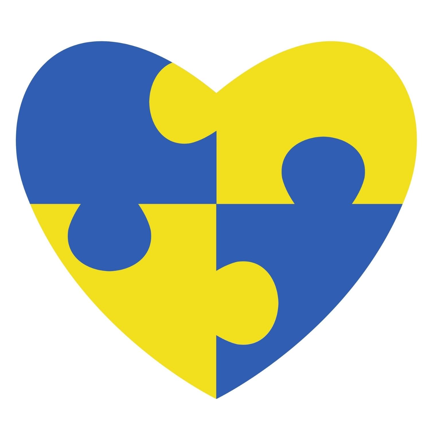 Down Syndrome Puzzle Heart SVG, PNG, JPG, PDF Files | Craftpi