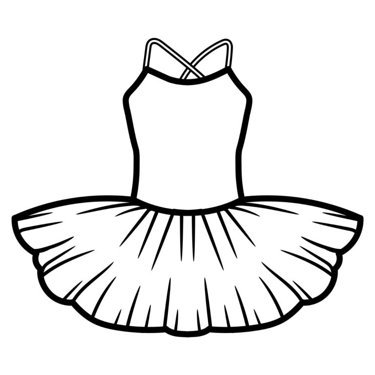 Ballet Costume SVG, PNG, JPG, PDF Files