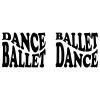 Wavy Ballet Dance SVG, PNG, JPG, PDF Files