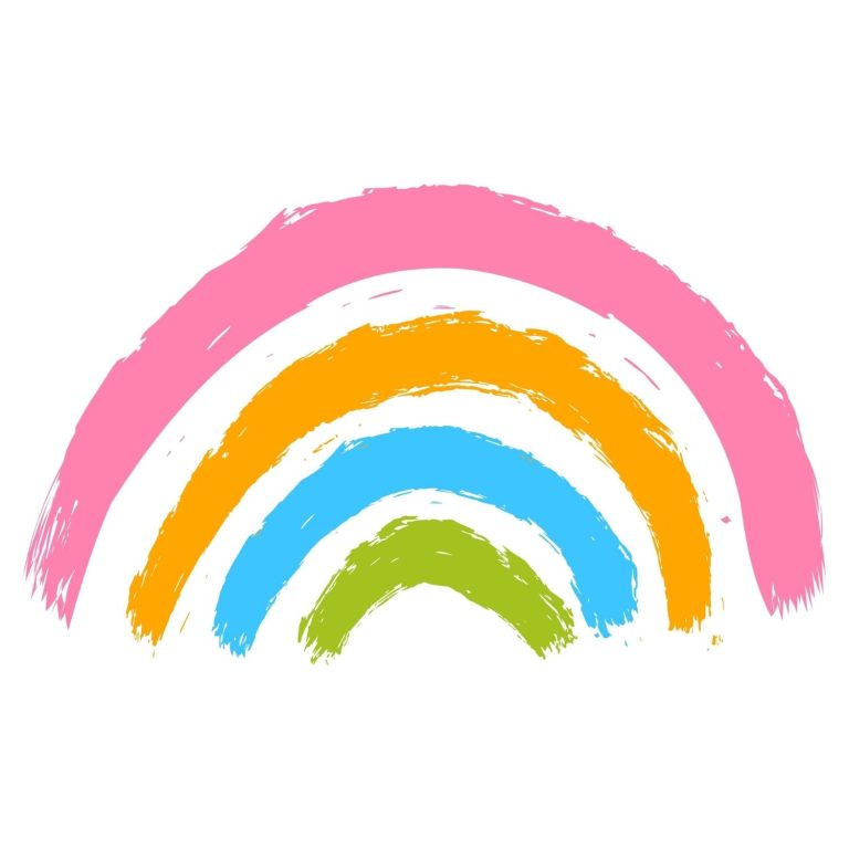 Autism Textured Rainbow SVG, PNG, JPG, PDF Files