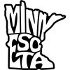 Minnesota State Map Typograpgy SVG, PNG, JPG, PDF Files