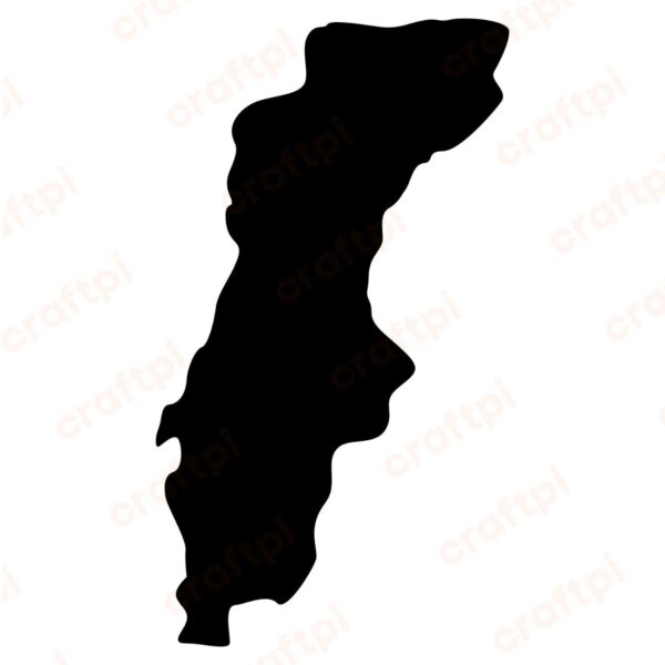 Sweeden Silhouette Map SVG, PNG, JPG, PDF Files