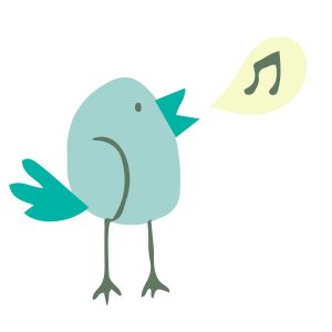 Singing Bird SVG, PNG, JPG, PDF Files
