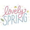 Lovely Spring SVG, PNG, JPG, PDF Files