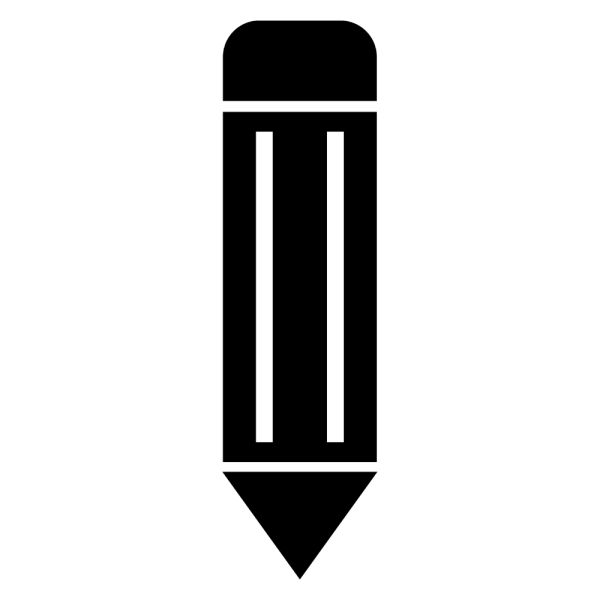 Pencil Bookmark SVG, PNG, JPG, PDF Files