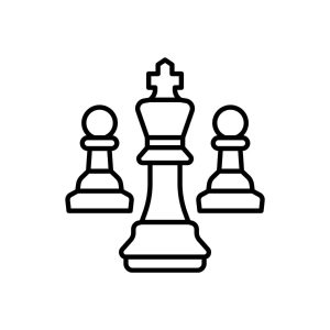 King And Pawns SVG, PNG, JPG, PDF Files