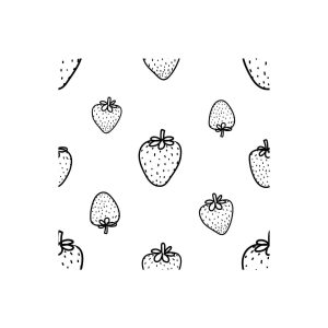 Strawberry Seamless Pattern SVG, PNG, JPG, PDF Files