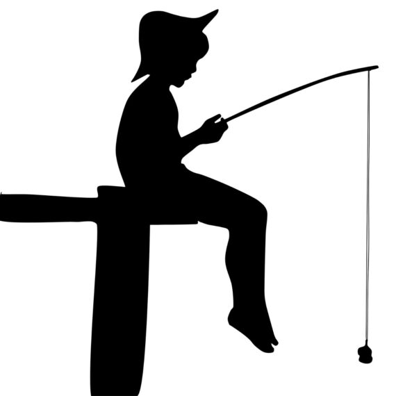 Fishing Boy SVG, PNG, JPG, PDF Files