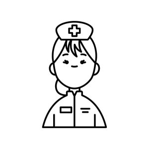 Nurse Clipart SVG, PNG , JPG, PDF Files