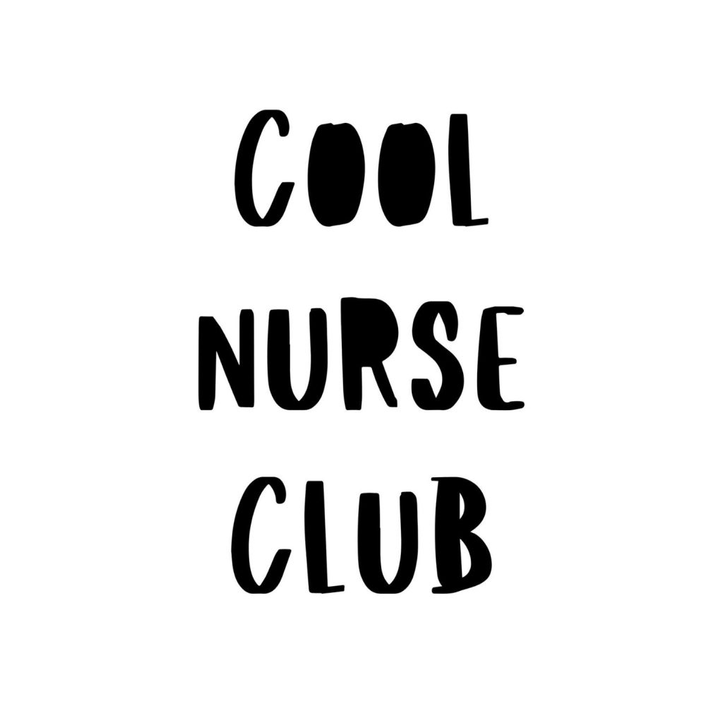Cool Nurse Club SVG, PNG, JPG, PDF Files