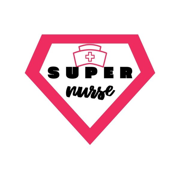 Super Nurse Pink SVG, PNG, JPG, PDF Files
