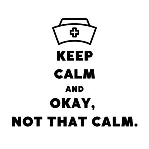 Nurse Keep Calm And Okay SVG, PNG, JPG, PDF Files