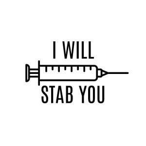 I Will Stab You SVG, PNG, JPG, PDF Files