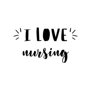 I Love Nursing SVG, PNG, JPG, PDF Files