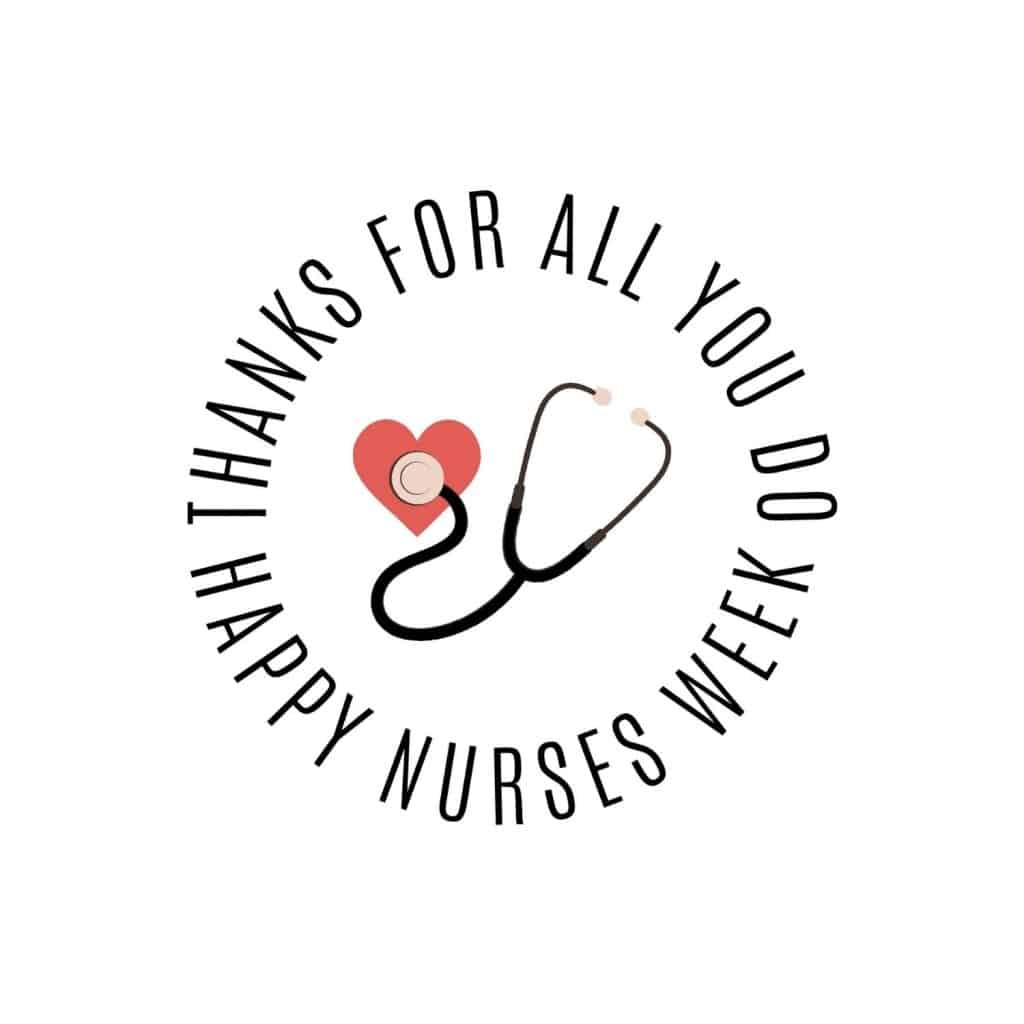 Happy Nurses Week SVG, PNG, JPG, PDF Files Craftpi