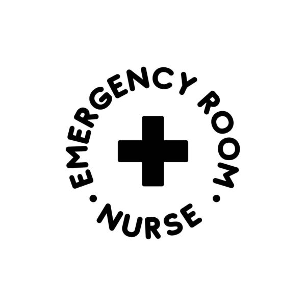 Emergency Room Nurse SVG, PNG, JPG, PDF Files