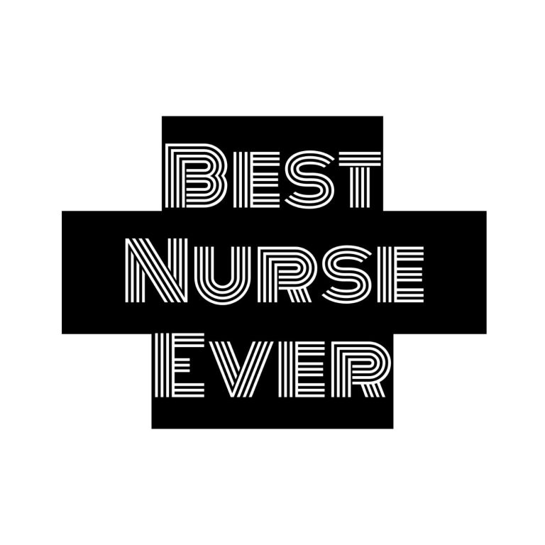 Best Nurse Ever Medic Symbol SVG, PNG, JPG, PDF Files