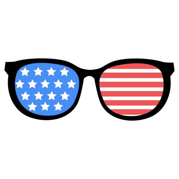 Sunglasses USA Flag SVG, PNG, JPG, PDF Files
