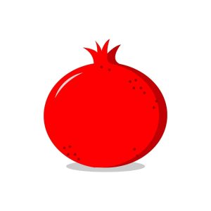 Pomegranate Clipart SVG, PNG, JPG, PDF Files