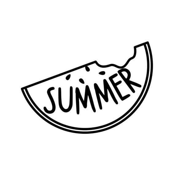 Summer Watermelon SVG, PNG, JPG, PDF Files