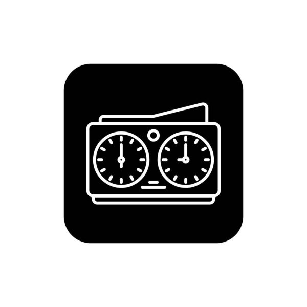 Chess Timer Logo SVG, PNG, JPG, PDF Files