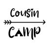 Cousin Camp SVG, PNG, JPG, PDF Files