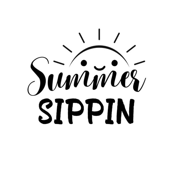 Summer Sippin SVG, PNG, JPG, PDF Files