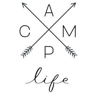 Crossed Camp Life SVG, PNG, JPG, PDF Files