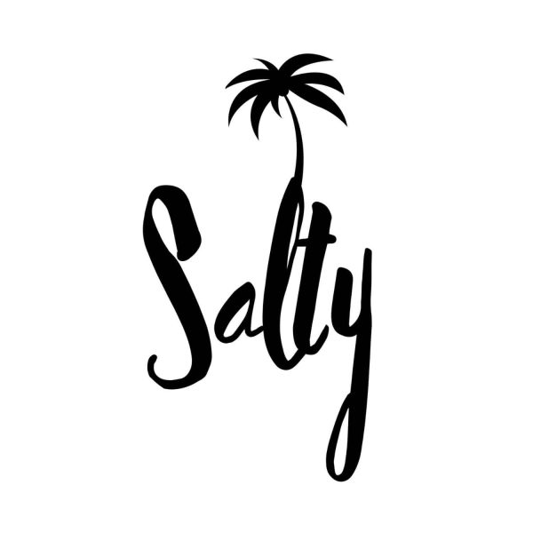 Salty Palm Tree SVG, PNG, JPG, PDF Files