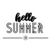 Hello Summer Tiny Sun SVG, PNG, JPG, PDF Files