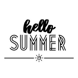 Hello Summer Tiny Sun SVG, PNG, JPG, PDF Files