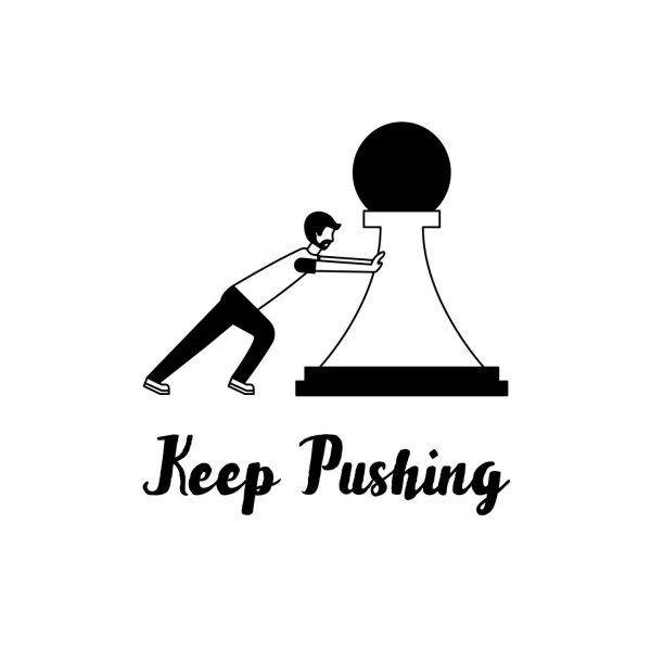 Chess Keep Pushing SVG, PNG, JPG, PDF Files
