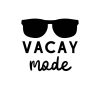 Vacay Mode Sunglasses SVG, PNG, JPG, PDF Files