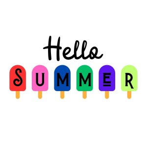 Hello Summer Popsicles SVG, PNG, JPG, PDF Files