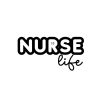 Nurse Life Handwritten SVG, PNG, JPG, PDF Files