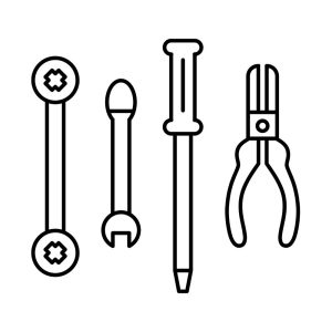 Mechanic Tool Icon Bundle SVG, PNG, JPG, PDF Files