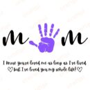 Mom Poem Handprint SVG, PNG, JPG, PDF Files