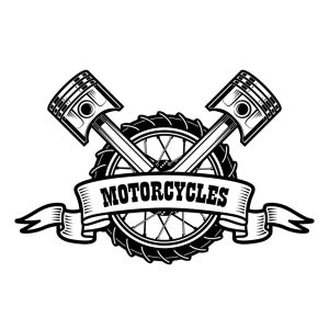 Motorcycles Repair Logo SVG, PNG, JPG, PDF Files