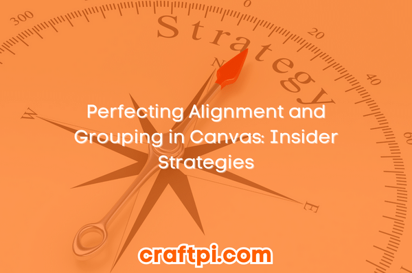 perfecting alignment and grouping in canvas insider strategies