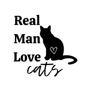 Real Man Love Cats SVG, PNG, JPG, PDF Files