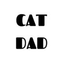 Cat Dad SVG, PNG, JPG, PDF Files