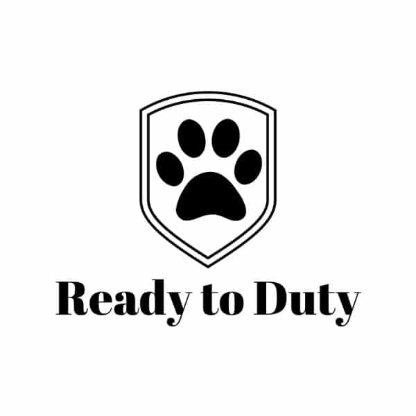 Ready To Duty Police Dog Badge SVG, PNG, JPG, PDF Files