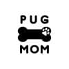 Pug Mom SVG, PNG, JPG, PDF Files