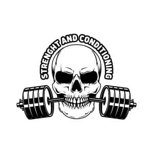 Skull Gym SVG, PNG, JPG, PDF Files