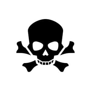 Skull Dead Sign SVG, PNG, JPG, PDF Files