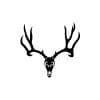 Deer Skull SVG, PNG, JPG, PDF Files