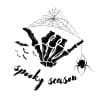 Spooky Season Skeleton Hand SVG, PNG, JPG, PDF Files