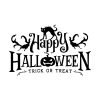 Happy Halloween Trick Or Treat SVG, PNG, JPG, PDF Files